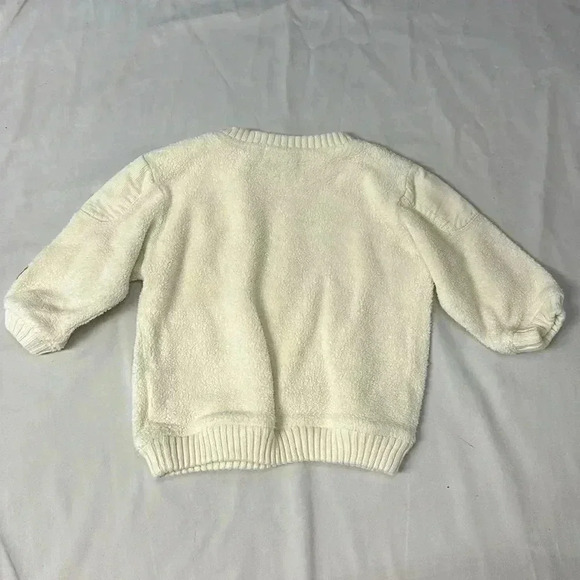 Mexx - Long  sleeve Sherpa like pullover penguin sweater. Size 3-6 months - Picture 5 of 5